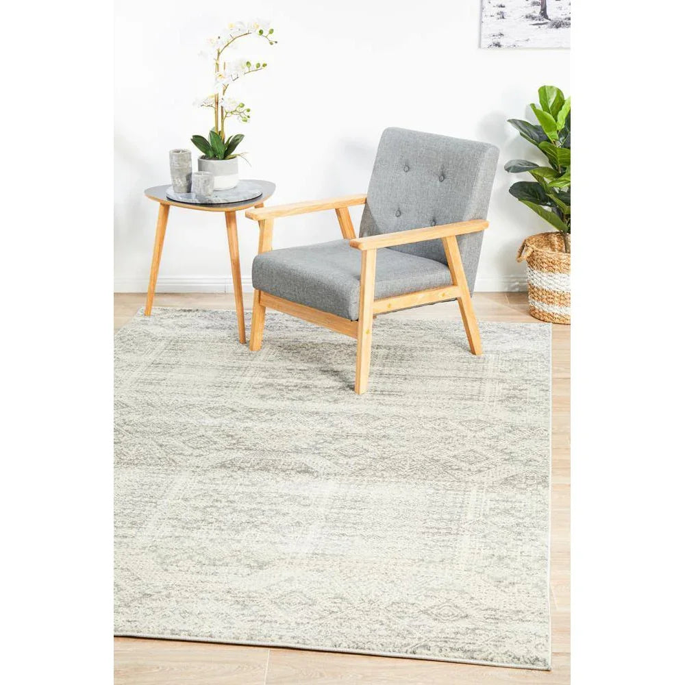 Mirage Zelda Silver Grey Rug - ICONIC RUGS