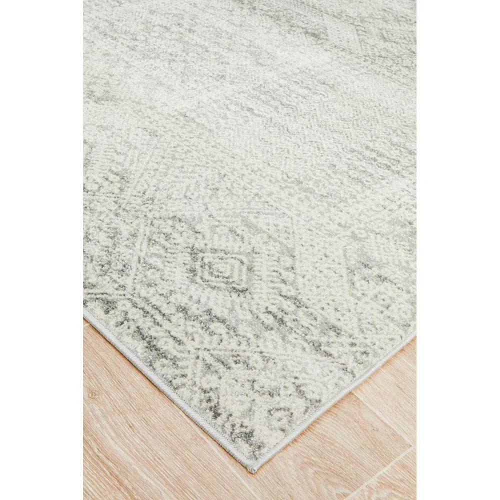 Mirage Zelda Silver Grey Rug - ICONIC RUGS