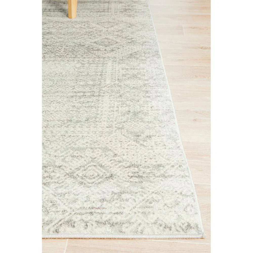 Mirage Zelda Silver Grey Rug - ICONIC RUGS
