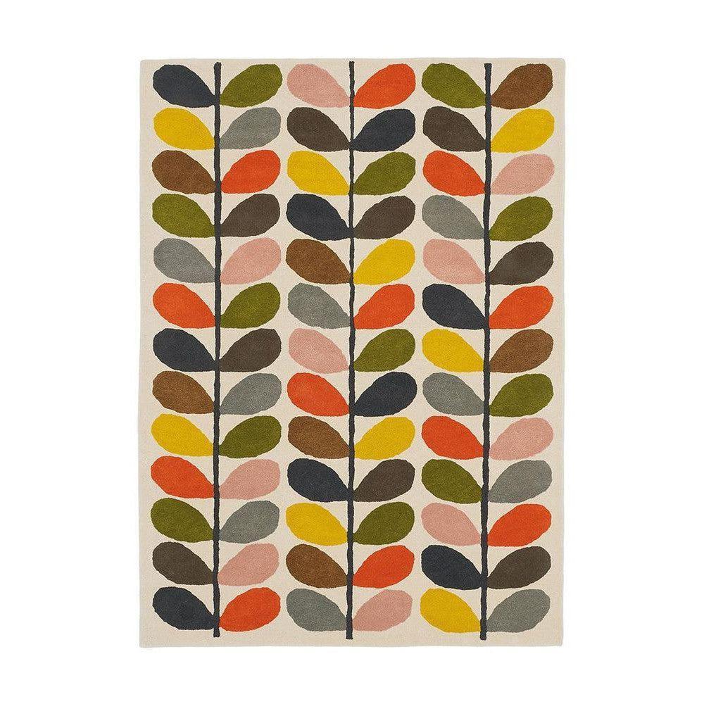 Orla Kiely Classic Multi Stem Pure Wool Designer Rug