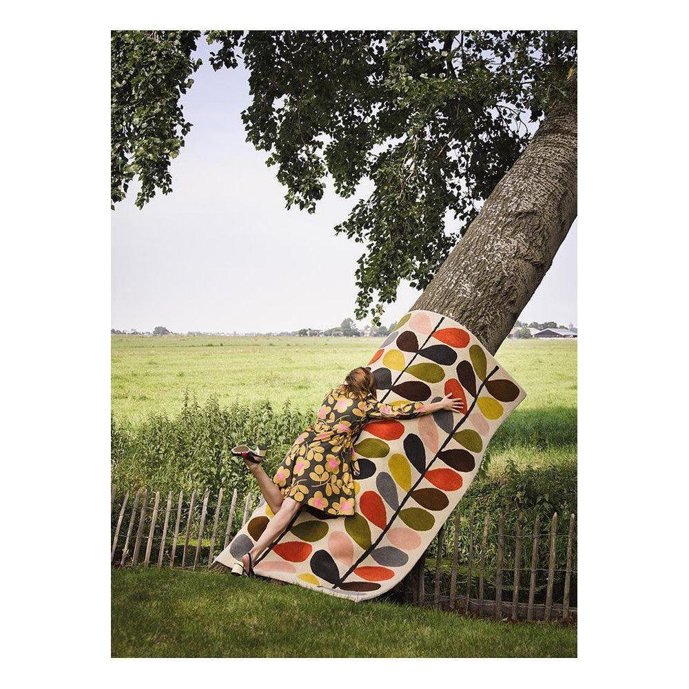 Orla Kiely Classic Multi Stem Pure Wool Designer Rug