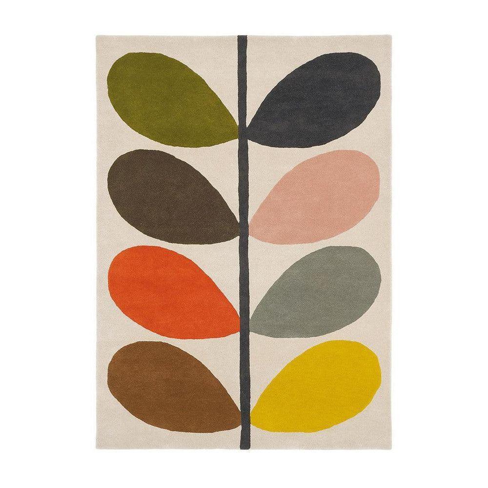 Orla Kiely Giant Multi Stem Pure Wool Designer Rug