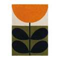 Orla Kiely Stem Black Pure Wool Designer Rug