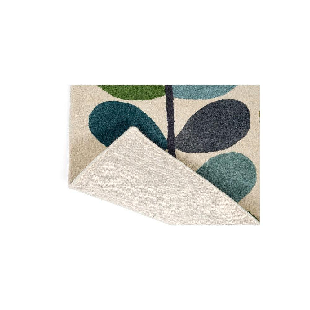 Orla Kiely Stem Kingfisher Pure Wool Designer Rug