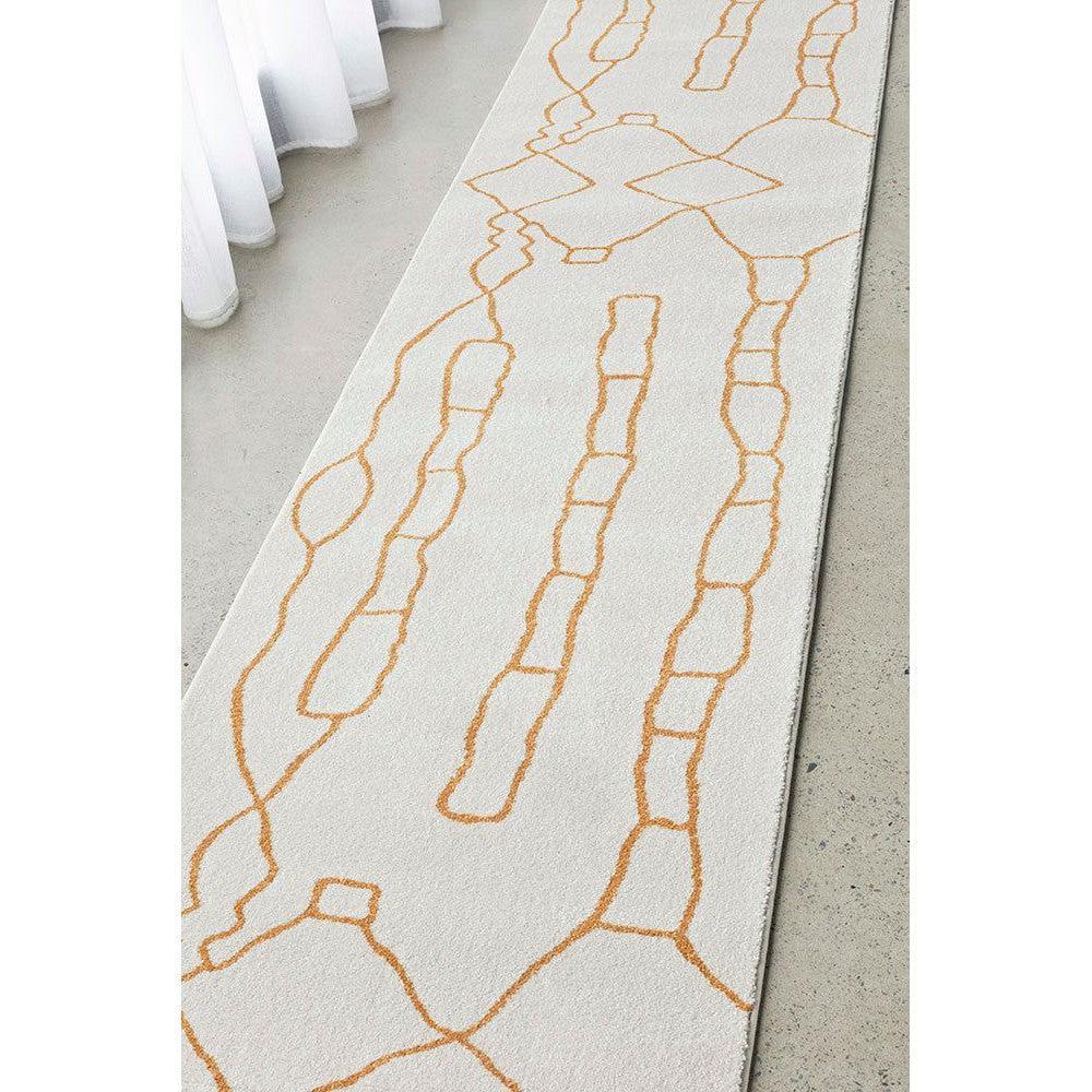 Pardis Amy Gold Runner Rug
