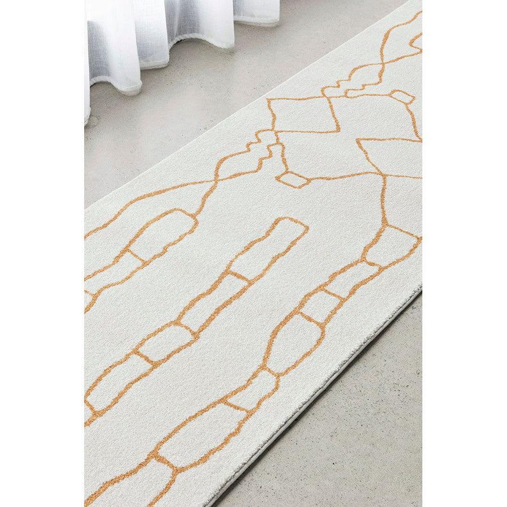 Pardis Amy Gold Runner Rug