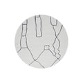 Pardis Amy Grey Round Rug