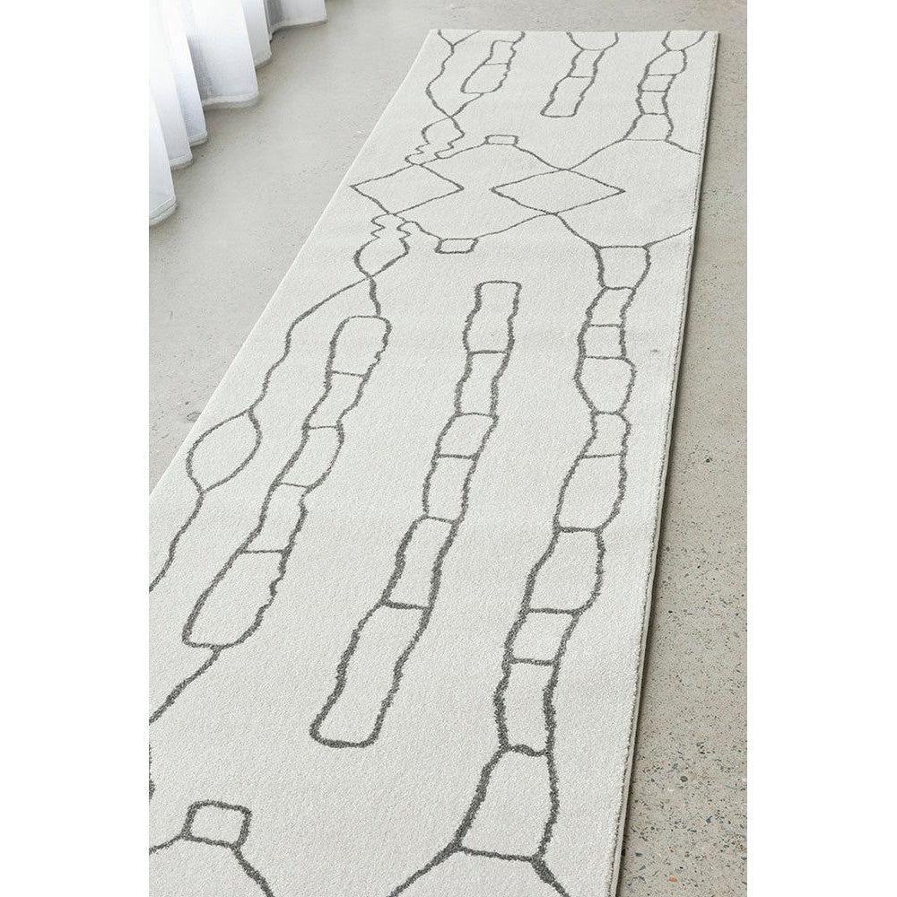 Pardis Amy Grey Runner Rug