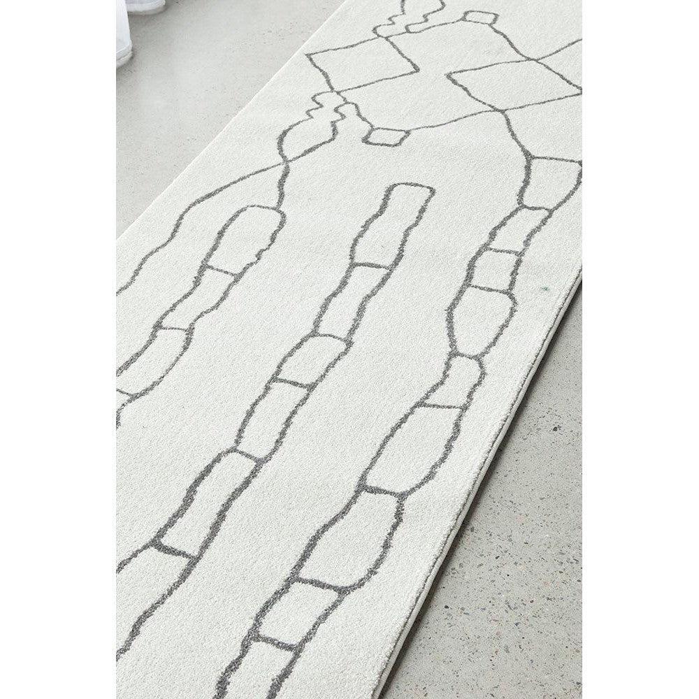 Pardis Amy Grey Runner Rug
