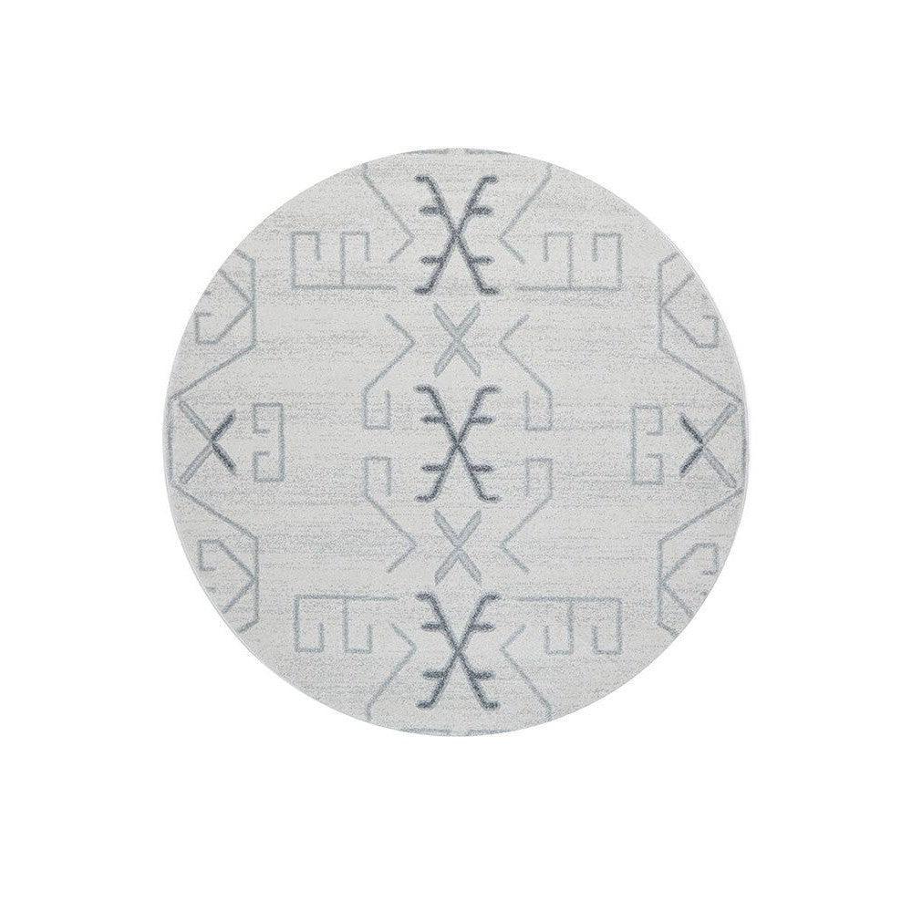 Pardis Cala Grey Round Rug