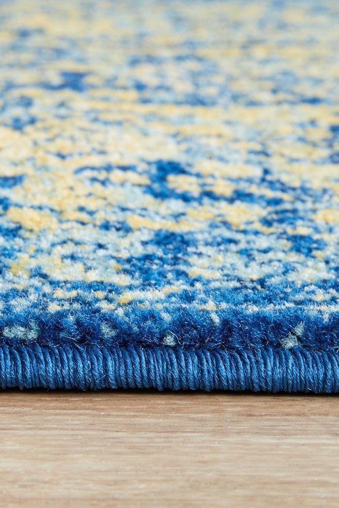 Radiance Royal Blue Runner Rug - ICONIC RUGS