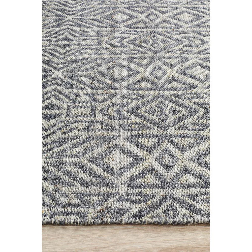 Relic Sammy Graphite Cobolt Rug - ICONIC RUGS
