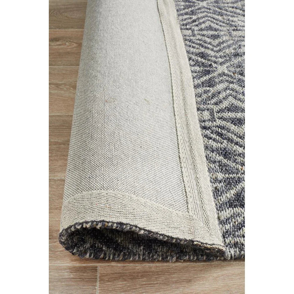 Relic Sammy Graphite Cobolt Rug - ICONIC RUGS