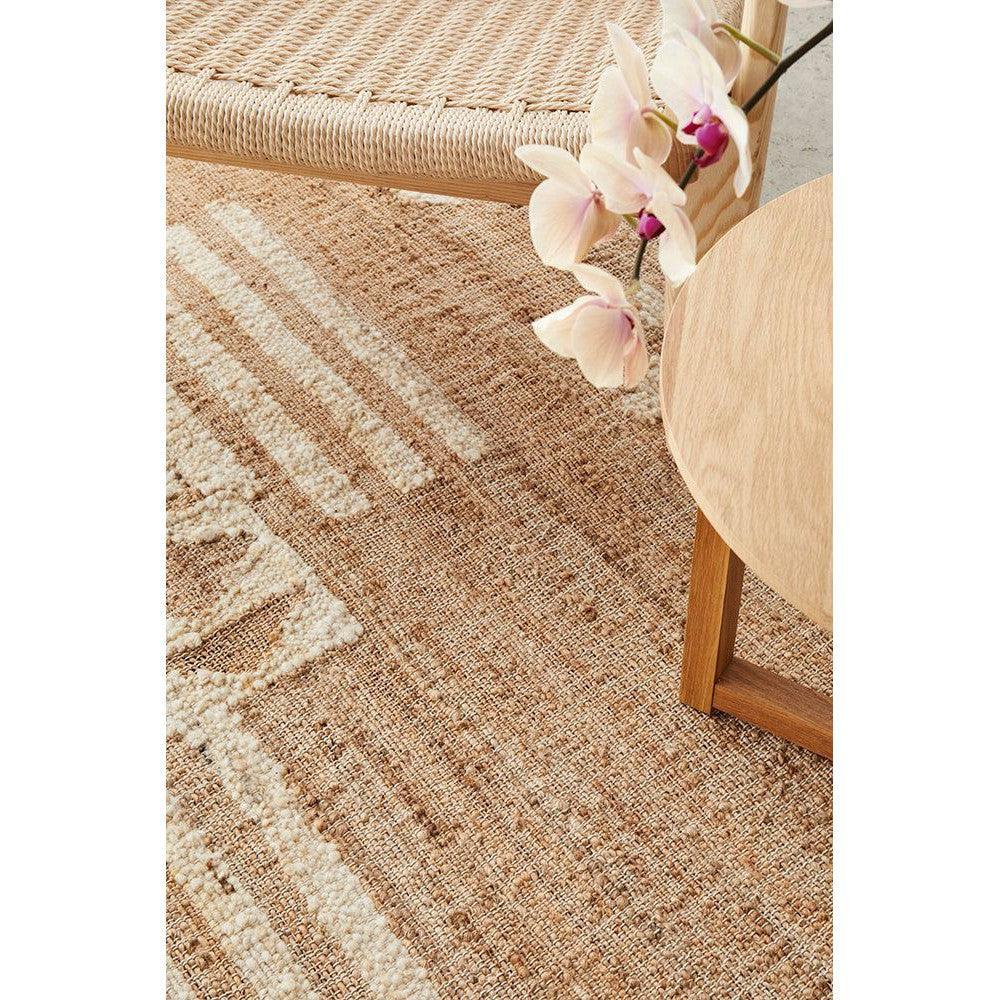 Sahra Abel Natural Jute Rug