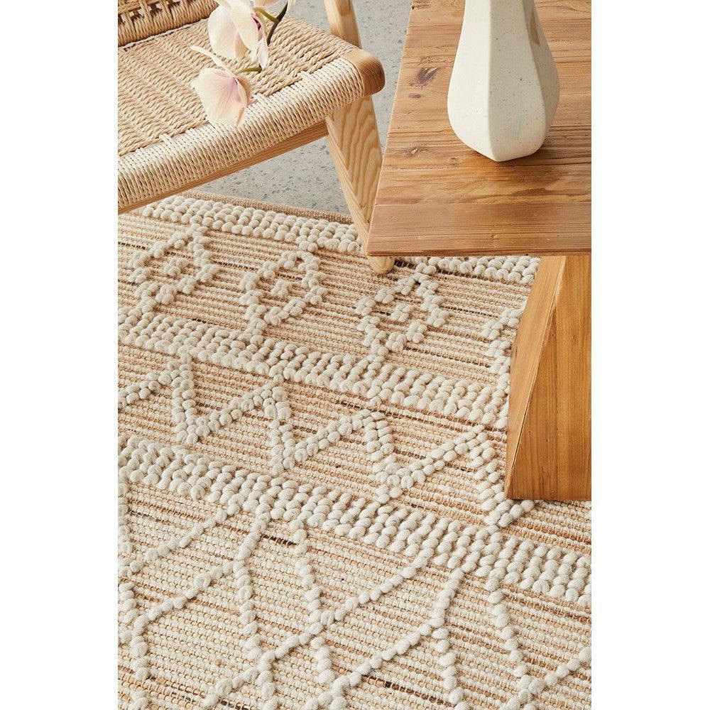 Sahra Xavier Natural Jute Rug