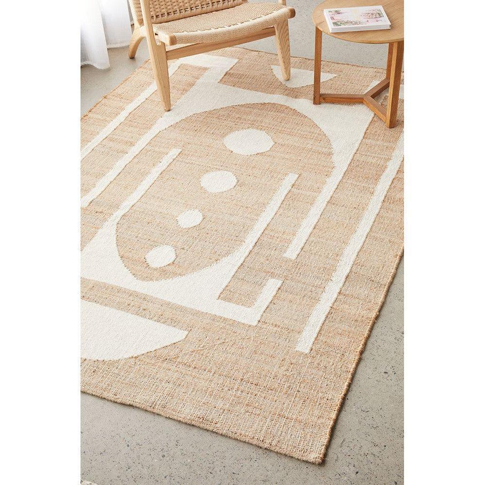 Sahra Zelda Natural Jute Rug