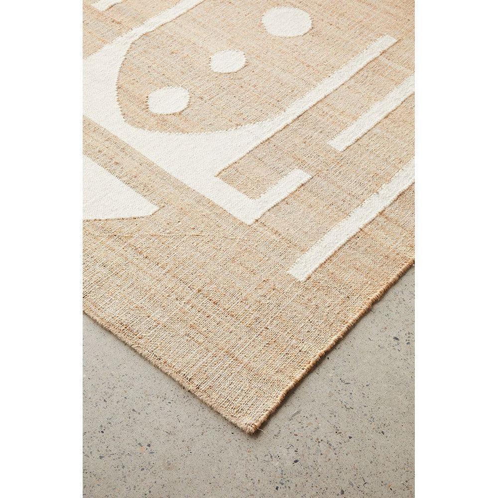 Sahra Zelda Natural Jute Rug