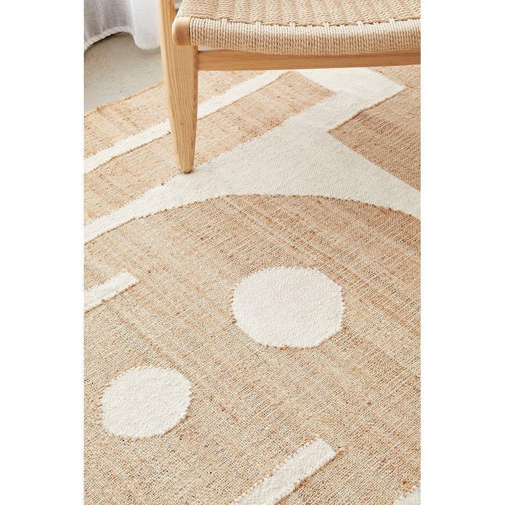 Sahra Zelda Natural Jute Rug