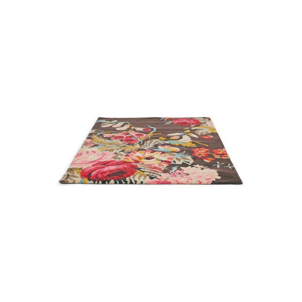 Sanderson Stapleton Park Rosewood Pure Wool Designer Rug