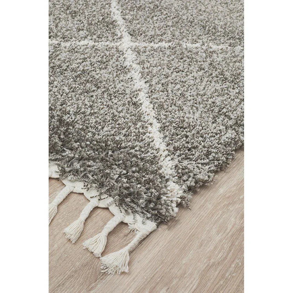 Saffron 22 Grey Rug - ICONIC RUGS
