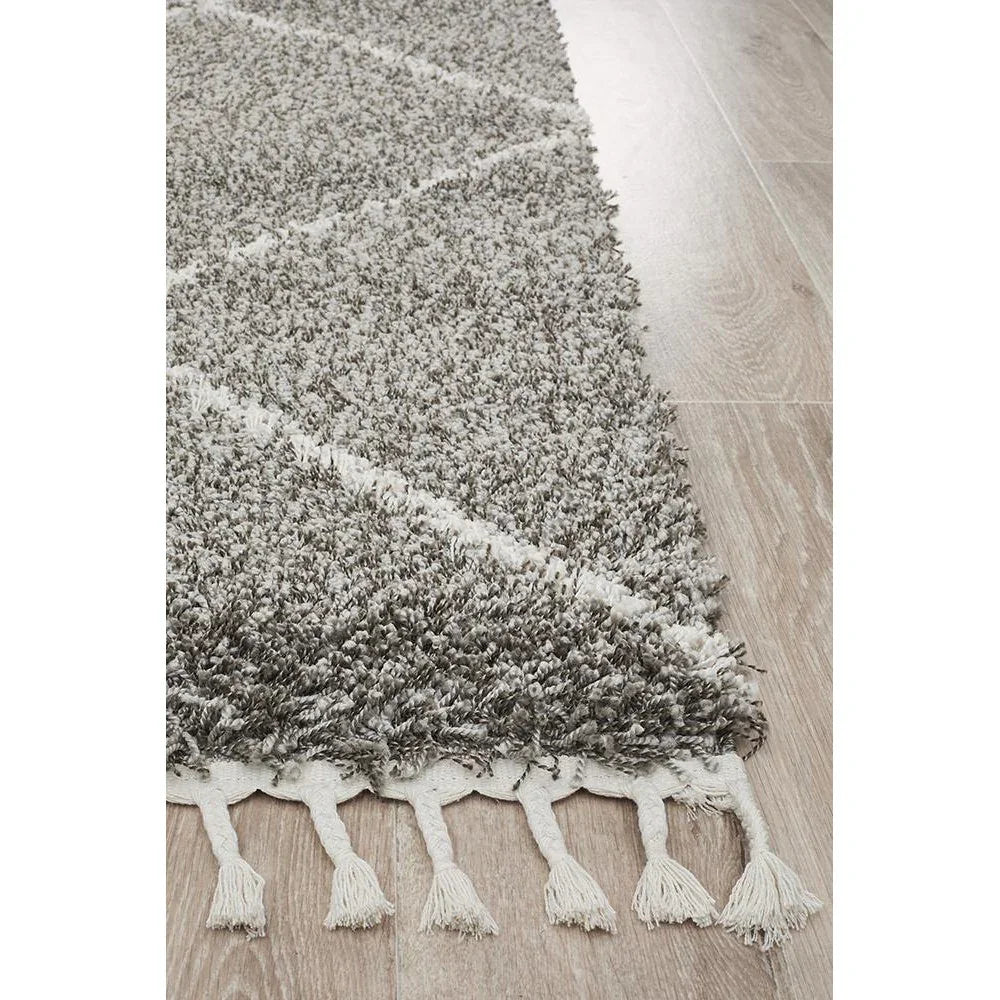 Saffron 22 Grey Rug - ICONIC RUGS