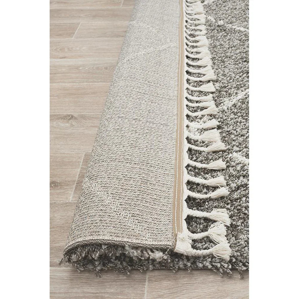 Saffron 22 Grey Rug - ICONIC RUGS