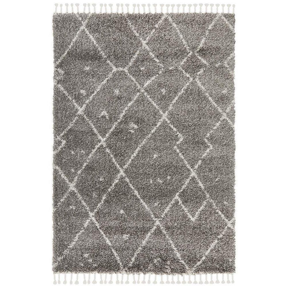 Saffron 44 Grey Rug - ICONIC RUGS