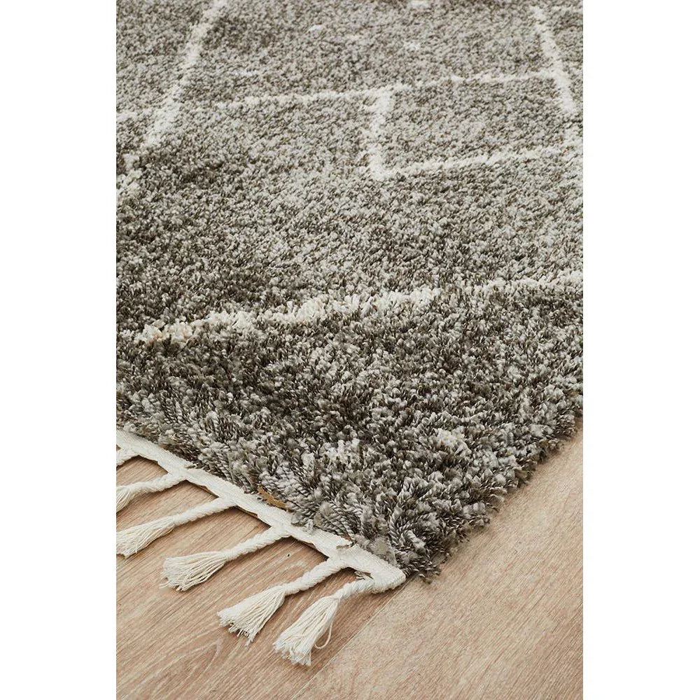 Saffron 44 Grey Rug - ICONIC RUGS