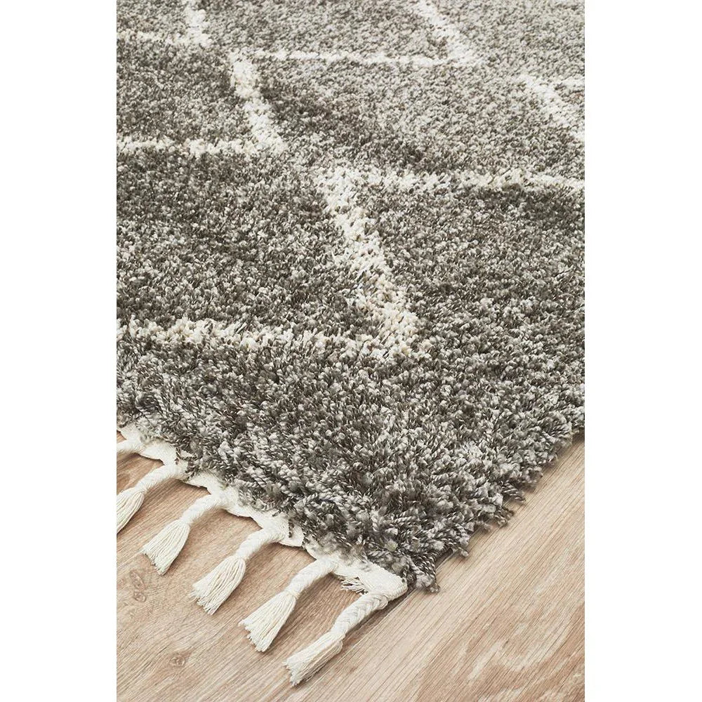 Saffron 11 Grey Rug - ICONIC RUGS