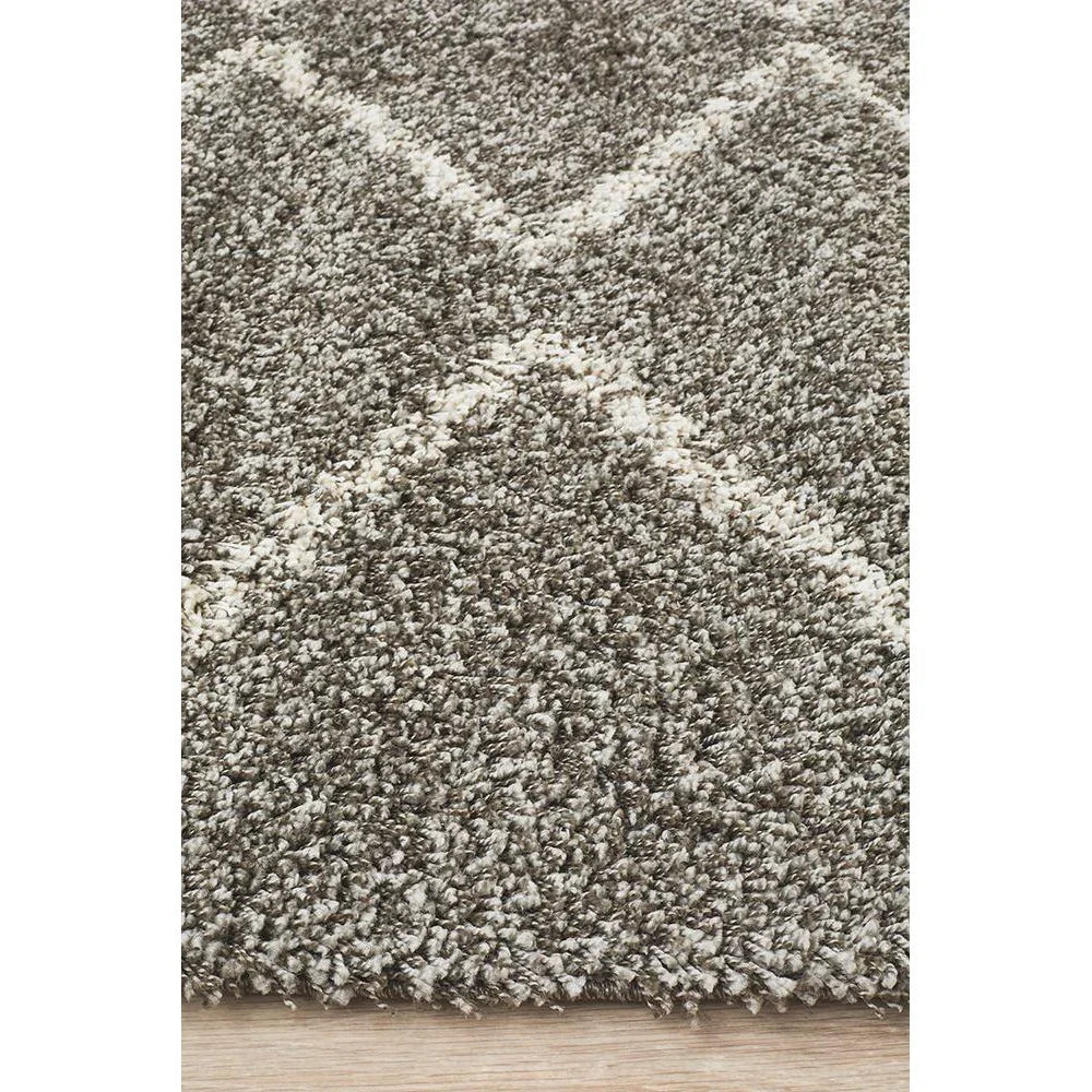 Saffron 11 Grey Rug - ICONIC RUGS