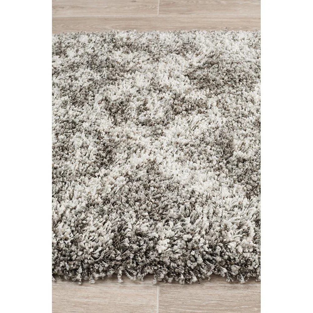 Saffron 33 Grey Runner Rug - ICONIC RUGS