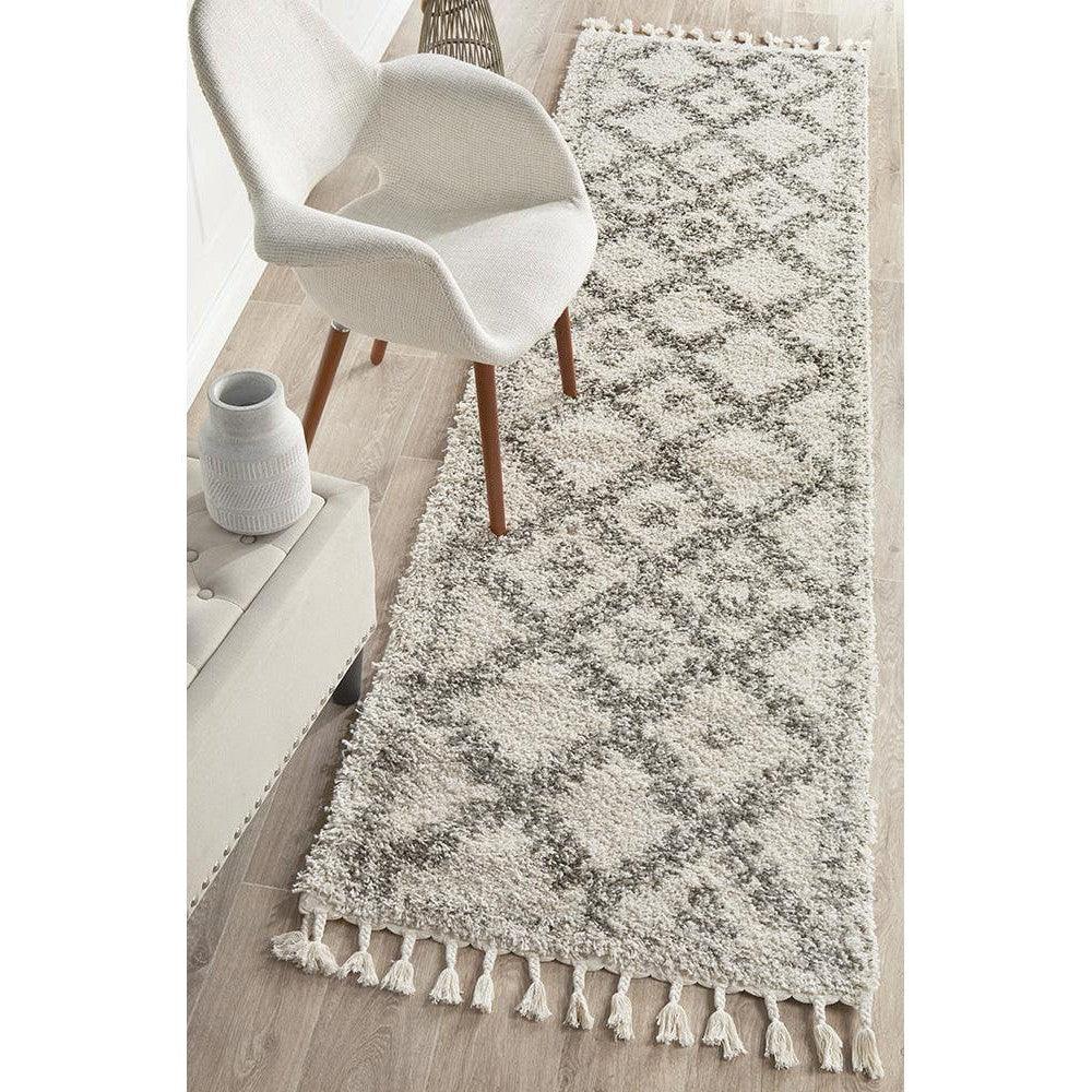 Saffron 33 Natural Runner Rug - ICONIC RUGS