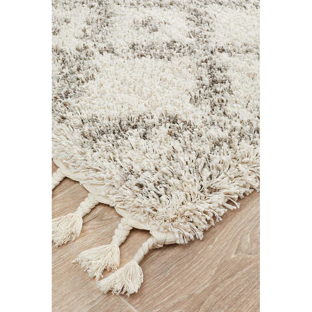 Saffron 33 Natural Runner Rug - ICONIC RUGS