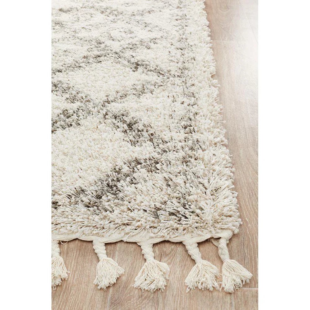 Saffron 33 Natural Runner Rug - ICONIC RUGS