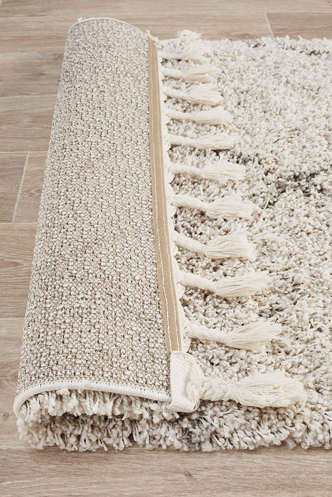 Saffron 44 Natural Runner Rug - ICONIC RUGS