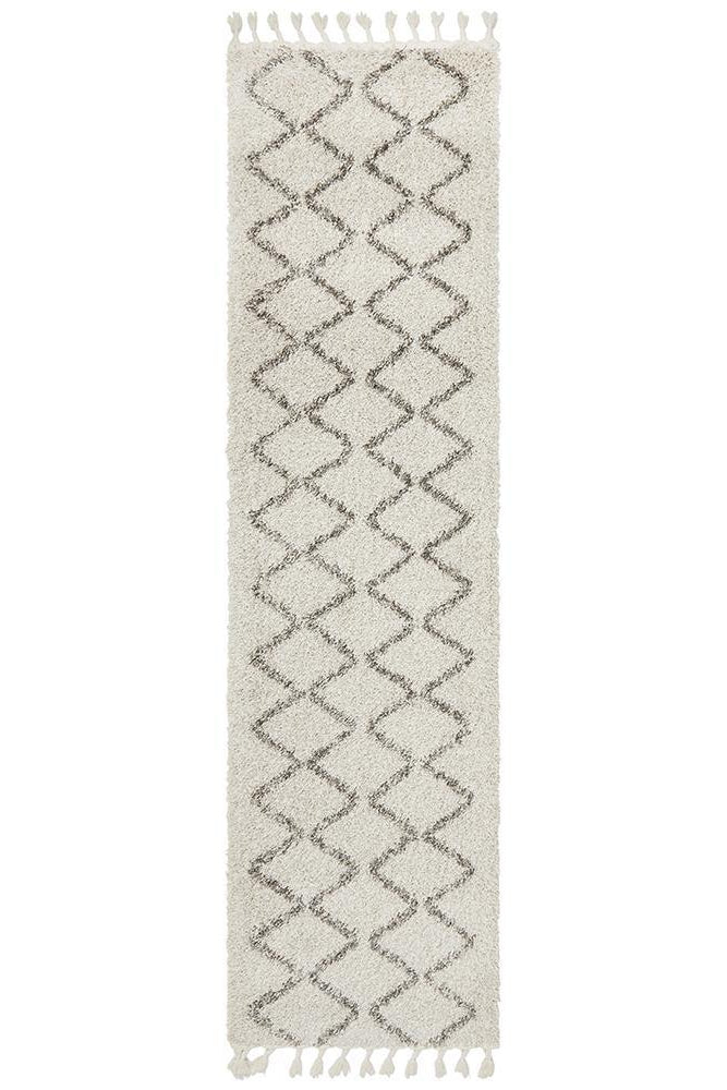 Saffron 11 Natural Runner Rug - ICONIC RUGS