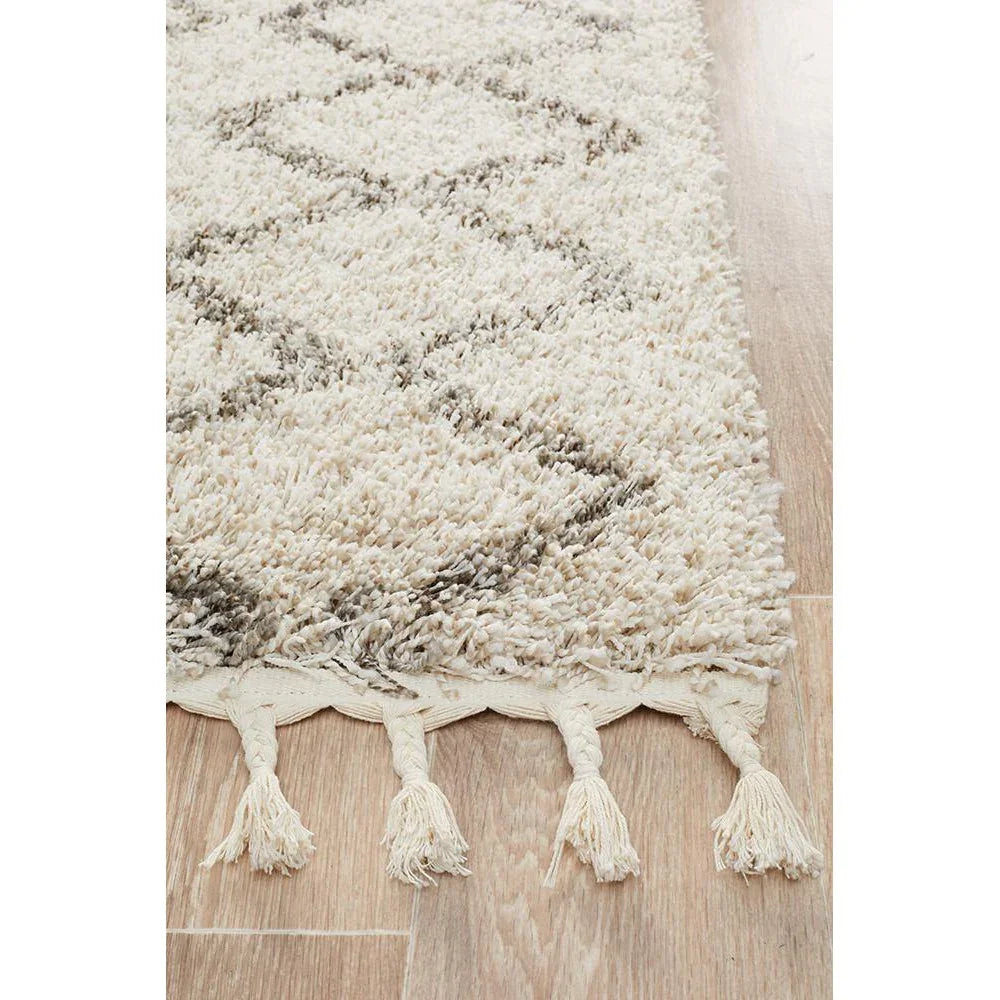 Saffron 11 Natural Runner Rug - ICONIC RUGS