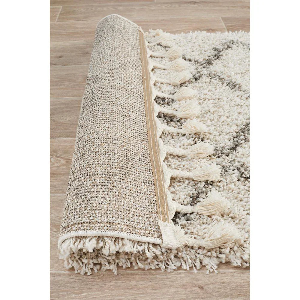 Saffron 11 Natural Runner Rug - ICONIC RUGS