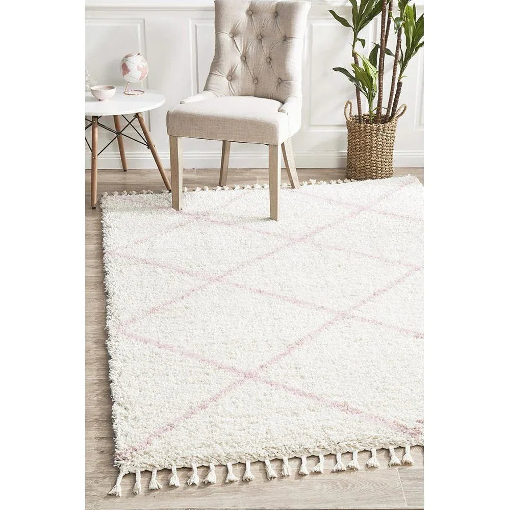 Saffron 22 Pink Rug - ICONIC RUGS
