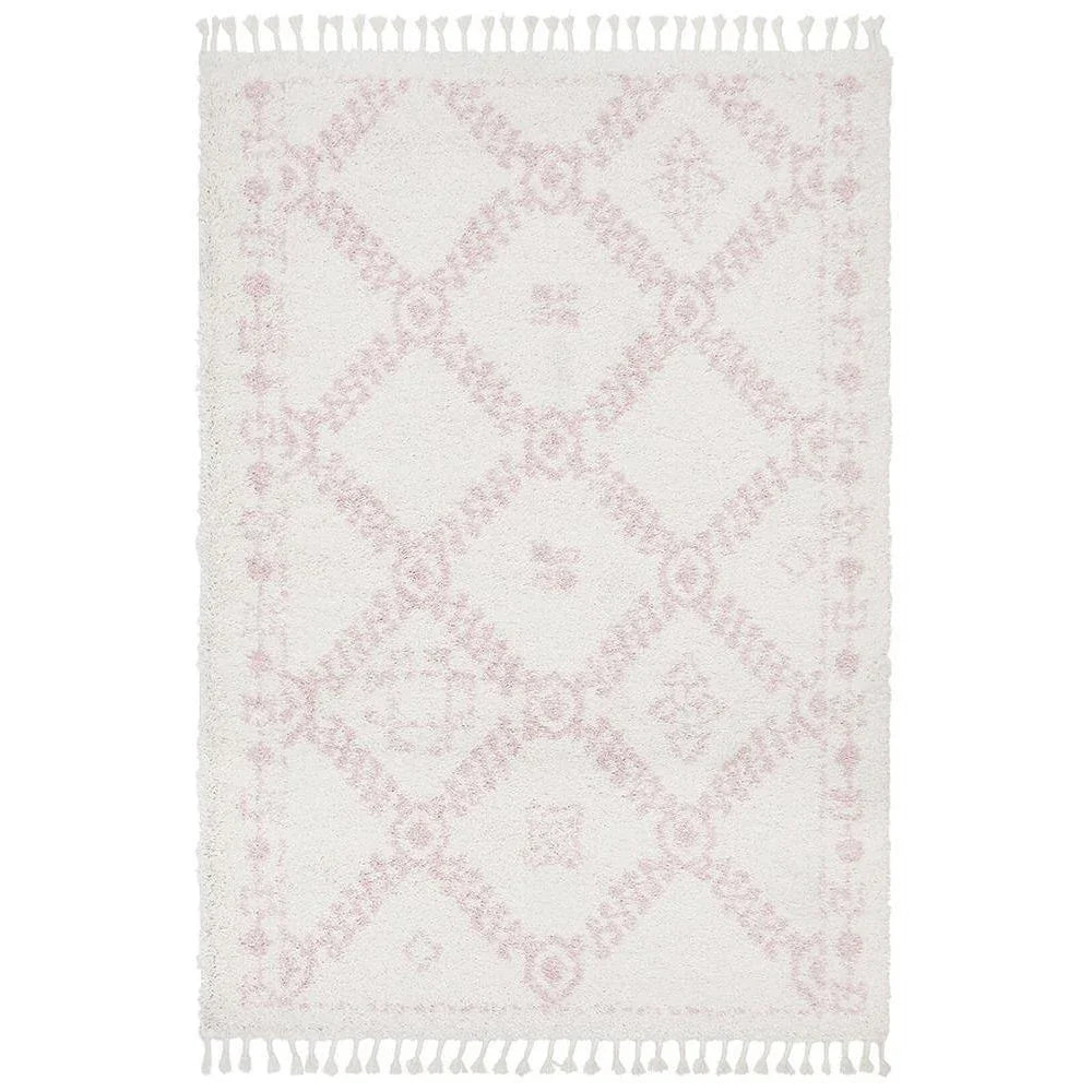 Saffron 33 Pink Rug - ICONIC RUGS