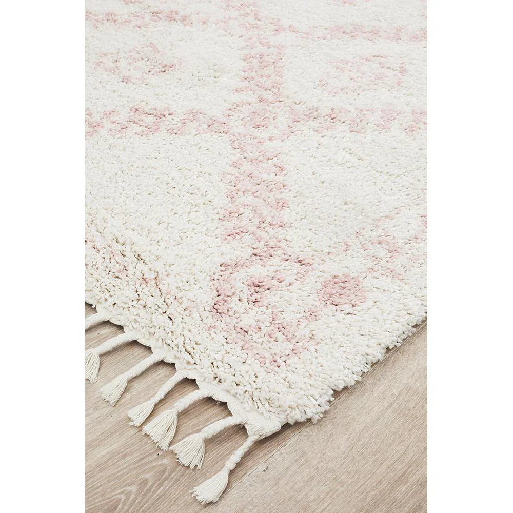 Saffron 33 Pink Rug - ICONIC RUGS