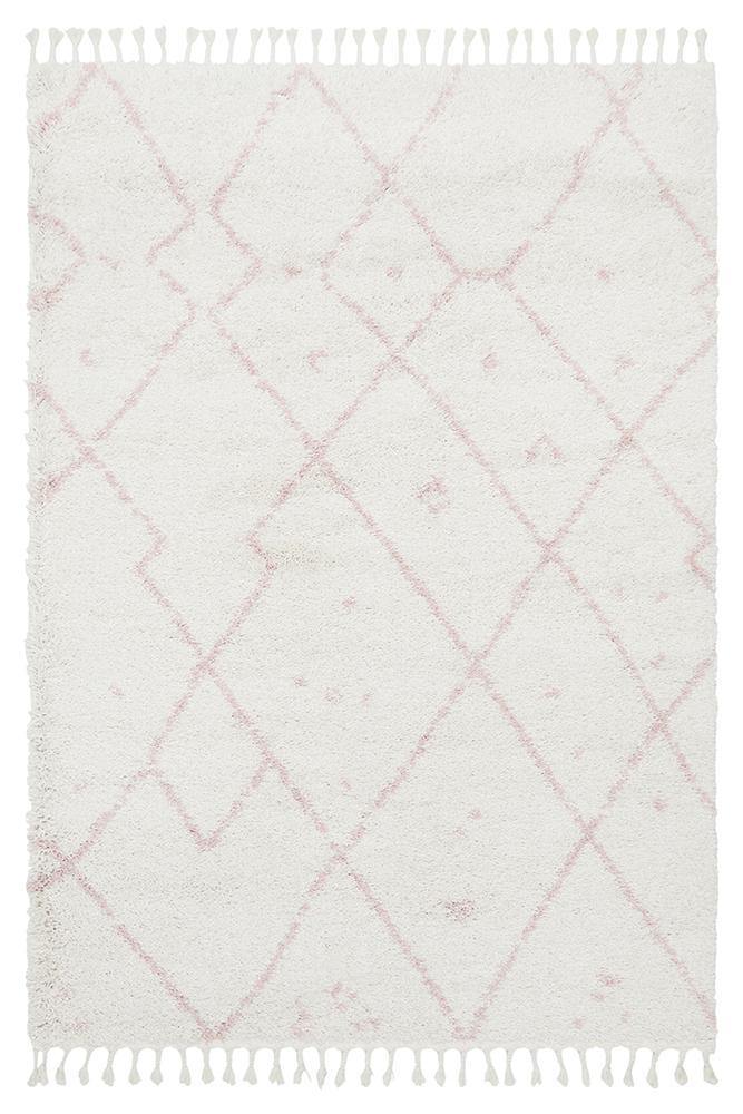 Saffron 44 Pink Rug - ICONIC RUGS