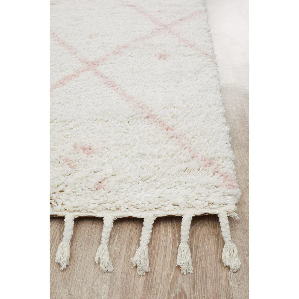 Saffron 44 Pink Rug - ICONIC RUGS