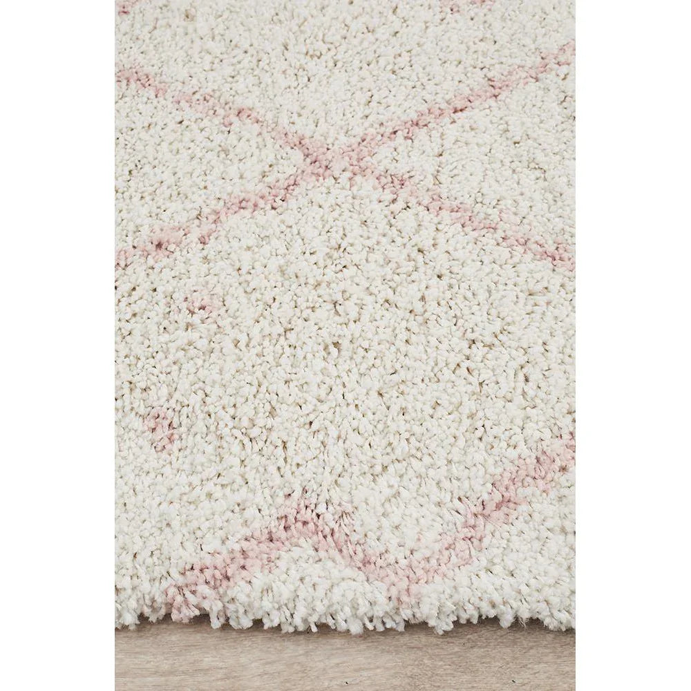 Saffron 44 Pink Rug - ICONIC RUGS