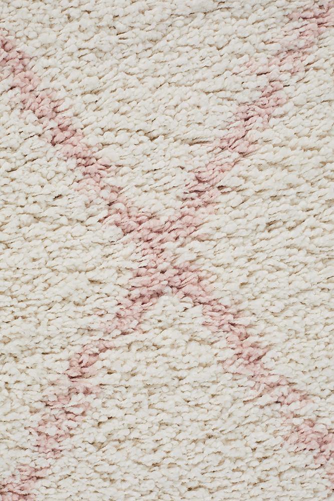 Saffron 44 Pink Rug - ICONIC RUGS