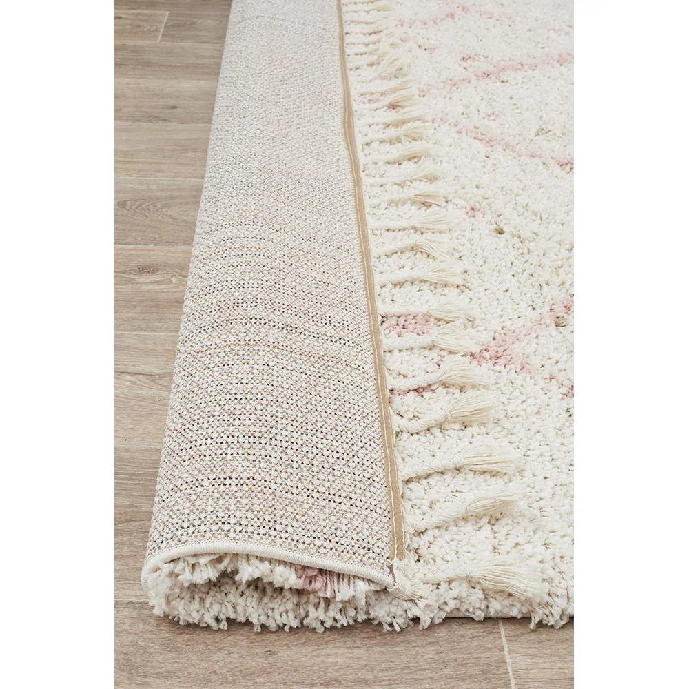 Saffron 44 Pink Rug - ICONIC RUGS