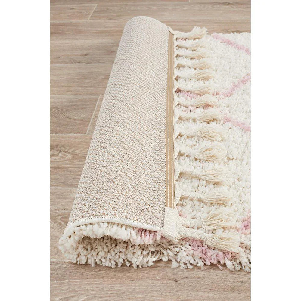 Saffron 22 Pink Runner Rug - ICONIC RUGS