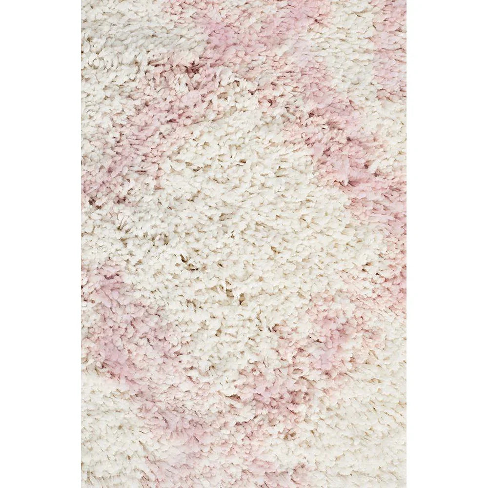 Saffron 33 Pink Runner Rug - ICONIC RUGS