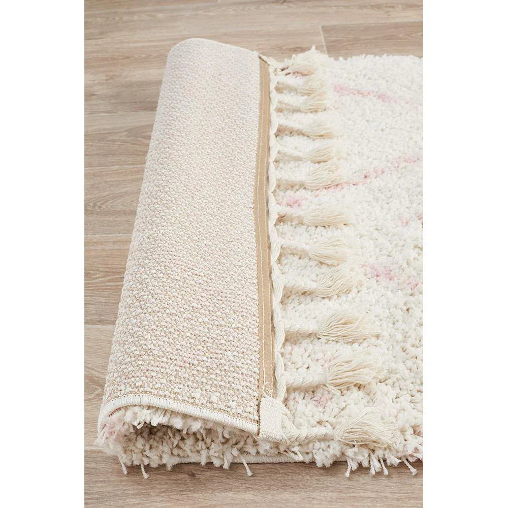 Saffron 44 Pink Runner Rug - ICONIC RUGS