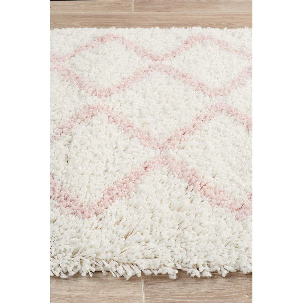 Saffron 11 Pink Runner Rug - ICONIC RUGS